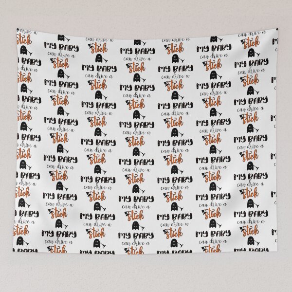 Item preview, Baby Can Drive Stick -Halloween Pregnancy Announcement designed and sold by younghopes.