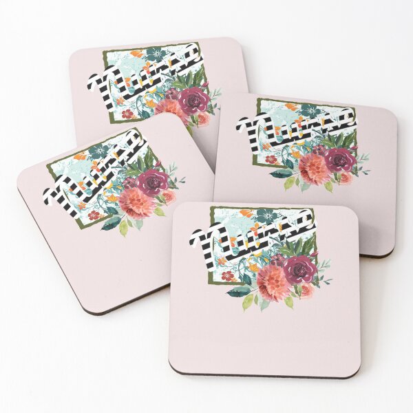 Item preview, Wyoming Nurse Floral Watercolor designed and sold by AZGuzmans.