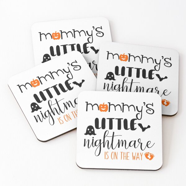 Item preview, Mommy's Nightmare -Halloween Pregnancy Announcement designed and sold by younghopes.