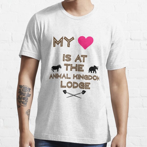 My Heart is at the Animal Kingdom Lodge Essential T-Shirt