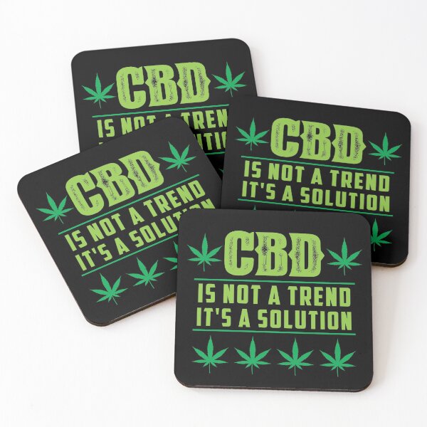 Item preview, CBD Is Not a Trend - It's a Solution | CBD Advocates Design designed and sold by Dancing Dolphin Crafts.