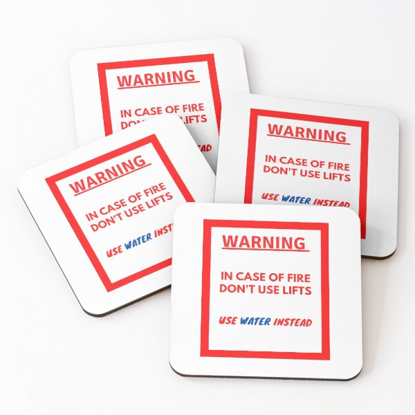 Item preview, Fire Warning Funny designed and sold by Blertz.