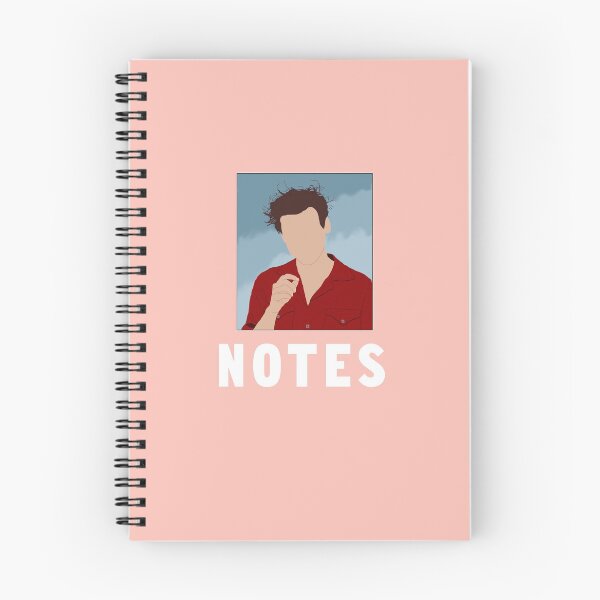 Item preview, h styles note book designed and sold by CosmosStickers.