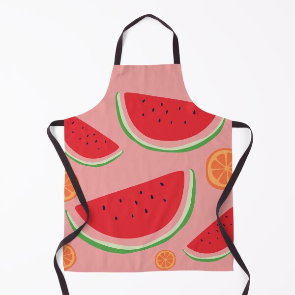 Item preview, Bright Fruity Pattern with Watermelon and Oranges - Design by Cheyney designed and sold by designbycheyney.