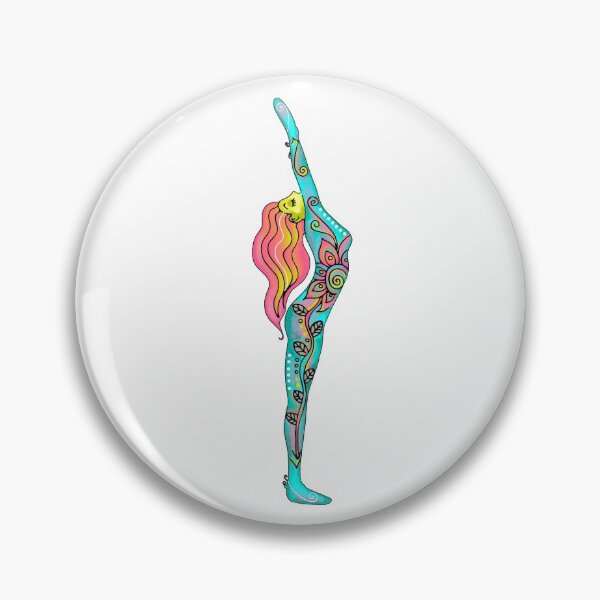 Item preview, Yoga Standing Backward Bend designed and sold by vibeycreatives.