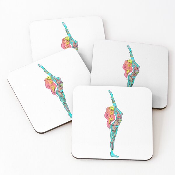 Item preview, Yoga Standing Backward Bend designed and sold by vibeycreatives.