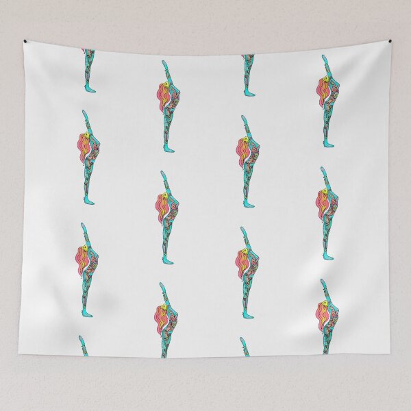 Item preview, Yoga Standing Backward Bend designed and sold by vibeycreatives.