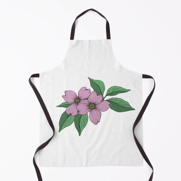 Item preview, Pink and green dogwood flowers and leaves designed and sold by kennathacker.