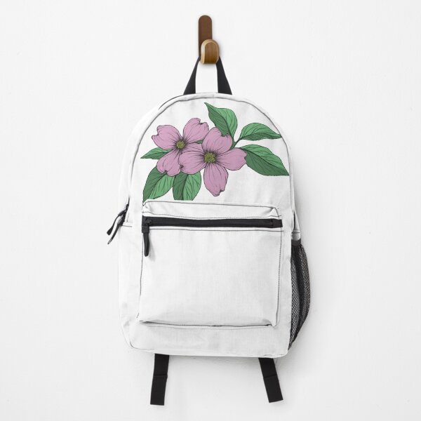 Item preview, Pink and green dogwood flowers and leaves designed and sold by kennathacker.