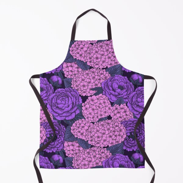 Item preview, Peony and hydrangea in pink and violet designed and sold by Katerina Mitkova Kirilova.