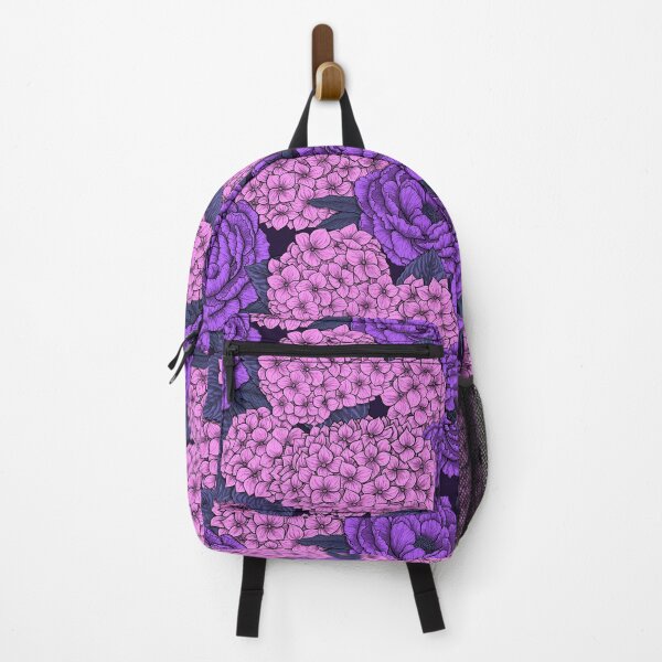 Item preview, Peony and hydrangea in pink and violet designed and sold by Katerina Mitkova Kirilova.