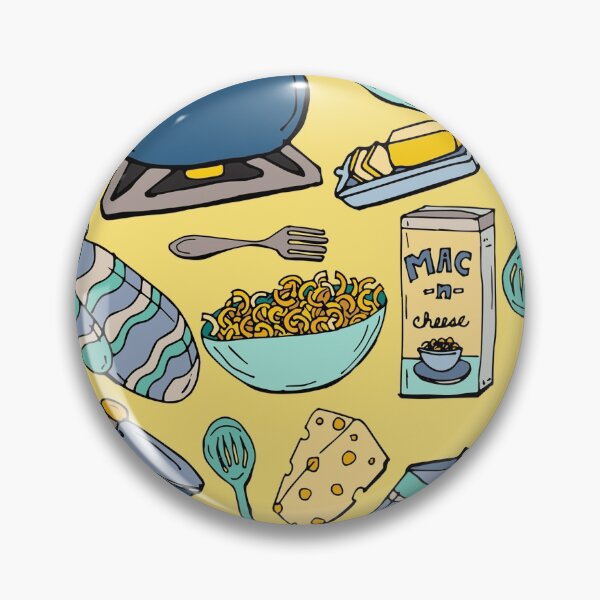 Item preview, Cheesy Mac-n-Cheese Illustrated Food, Macaroni and Cheese, Comfort Food, Snack designed and sold by KimMarshall.