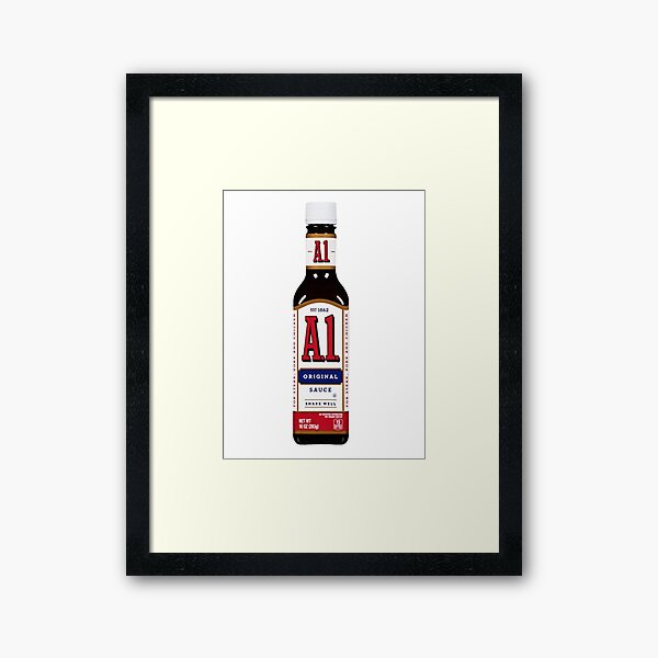 A1 Steak Sauce Classic  Art Board Print for Sale by jayeshainch