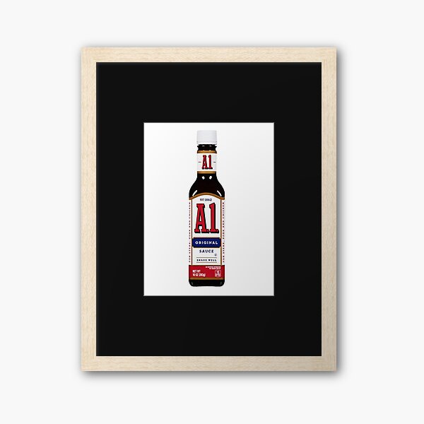 A1 Steak Sauce Classic  Art Board Print for Sale by jayeshainch