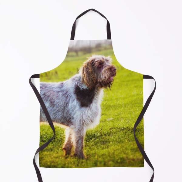 Item preview, Brown Roan Italian Spinone Dog designed and sold by FOLK ART FUSION by heidiannemorris.