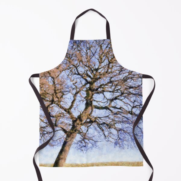Item preview, Oak Tree in Winter designed and sold by FOLK ART FUSION by heidiannemorris.