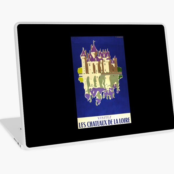 Item preview, Chateaux de la Loire vintage travel poster designed and sold by stickart-marek.