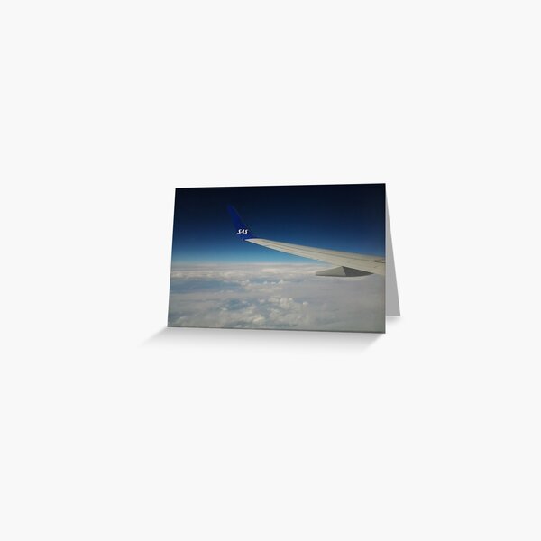 Nånstans över molnen Greeting Card