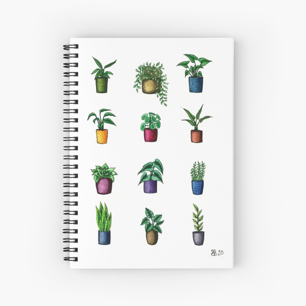 Item preview, Spiral Notebook designed and sold by avibrantnest.