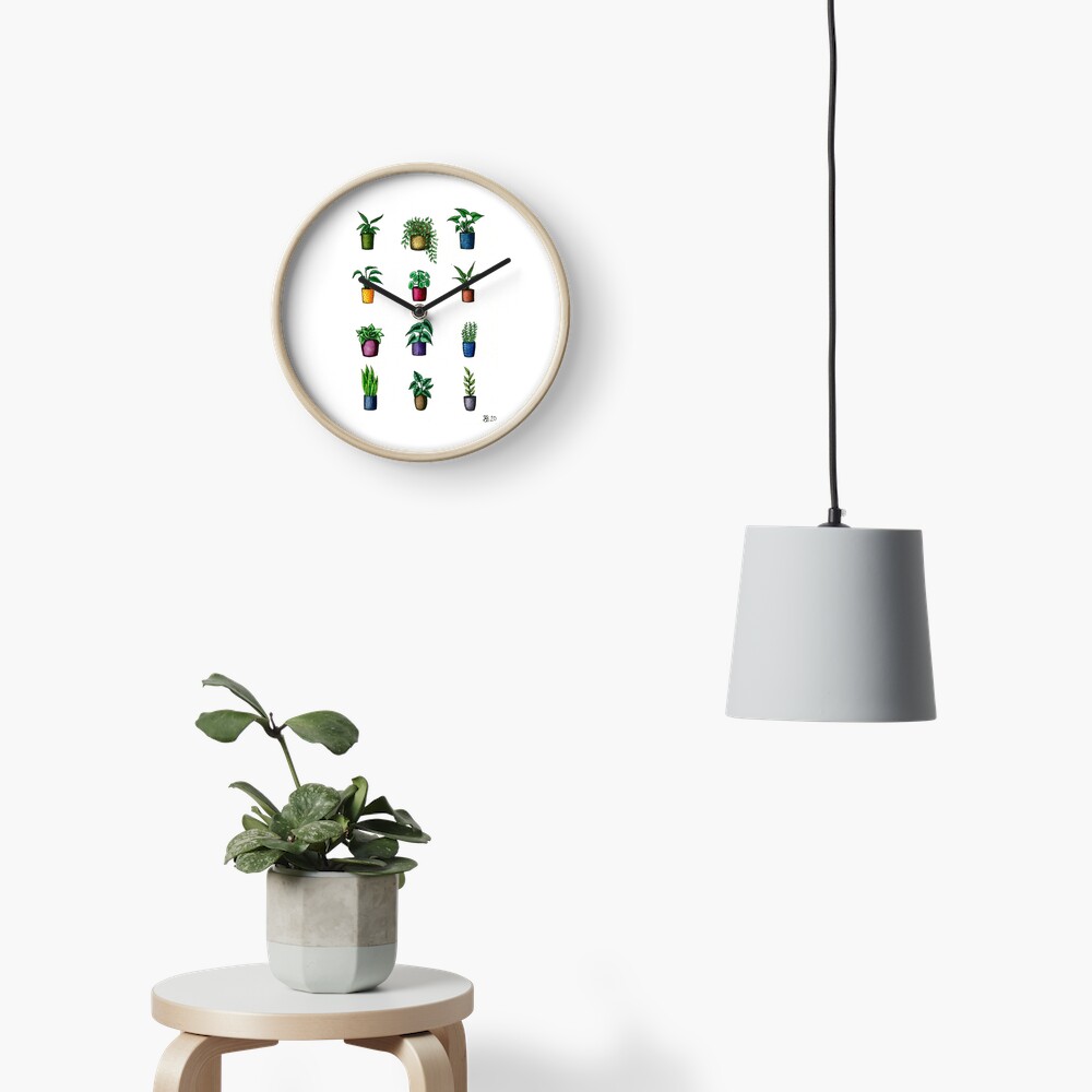 Item preview, Clock designed and sold by avibrantnest.