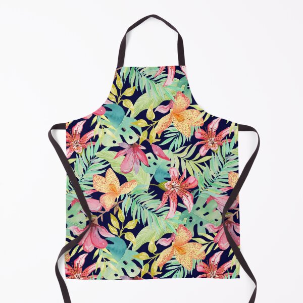 Item preview, Tropical floral pattern designed and sold by LauMonart.