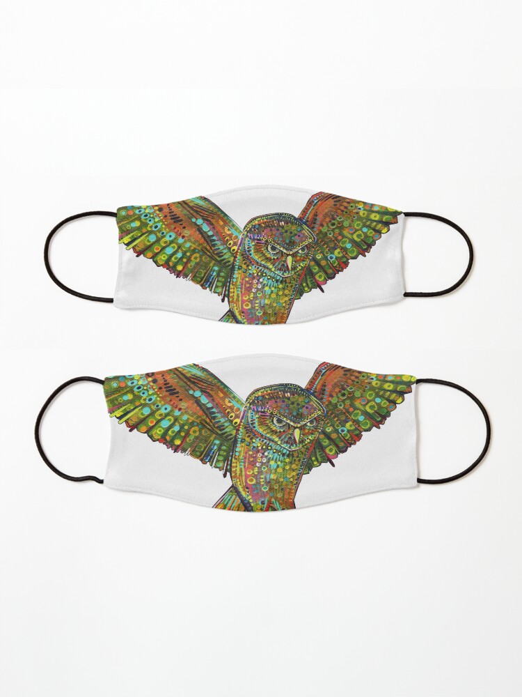Alternate view of Owl Painting - 2015 Mask