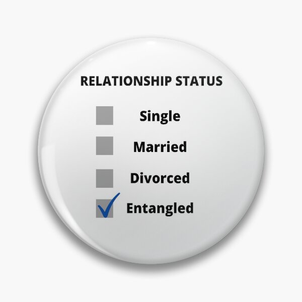 Item preview, Relationship Status-Entangled (no background) designed and sold by kindryb.