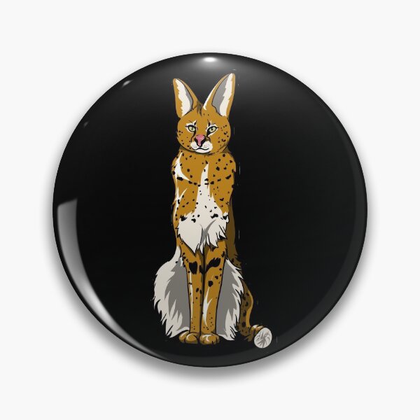 Item preview, beautiful elegant caracal cat gift for caracal cat lovers designed and sold by elnino8.