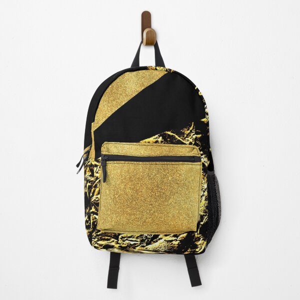 Item preview, Stylish Gold Metallic & Black Abstract designed and sold by Lucky-Town-Art.