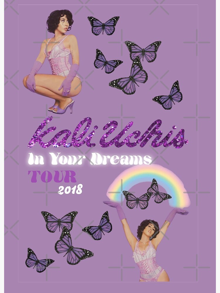 Kali Uchis Tour Poster Art Board Print By Carolyn Castro Redbubble