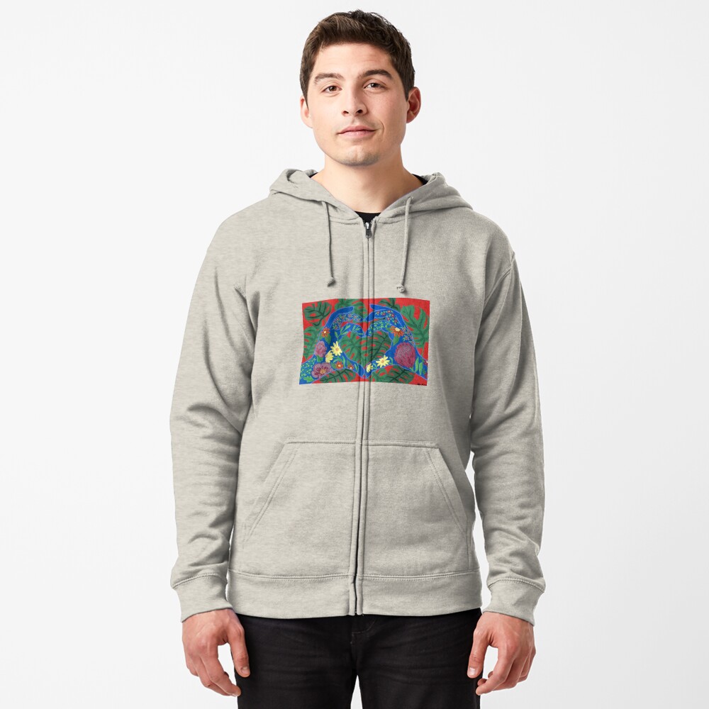 Item preview, Zipped Hoodie designed and sold by avibrantnest.