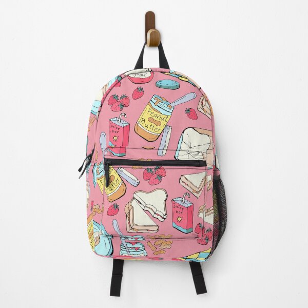 Item preview, PB&J, Peanut Butter Jelly Jam Sandwich, Comfort Food, Nostalgic, Kids Pink designed and sold by KimMarshall.