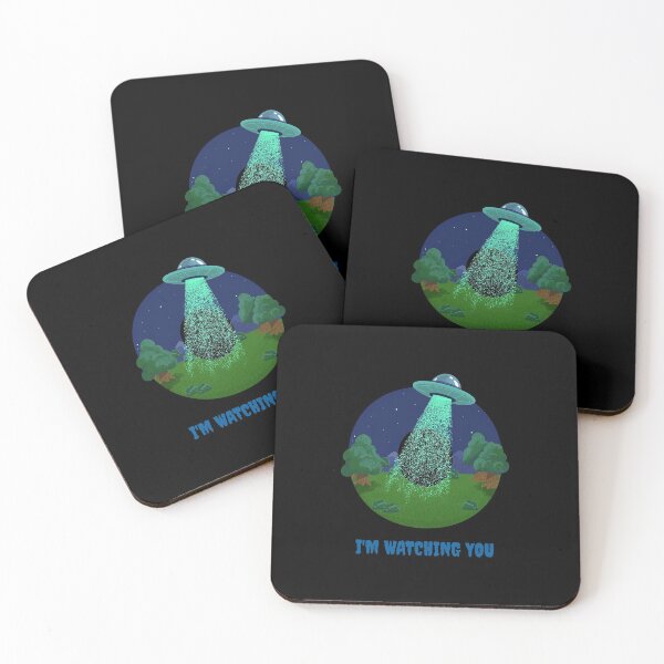 Item preview, UFO I'm watching you designed and sold by miminova.