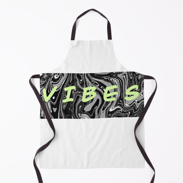 Item preview, Black and White Green VIBES designed and sold by h DESIGNS.