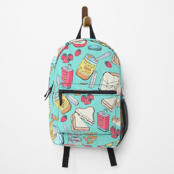 Item preview, Aqua PB&J, Peanut Butter Jelly Jam Sandwich, Comfort Food, Nostalgic, Kids Pink designed and sold by KimMarshall.