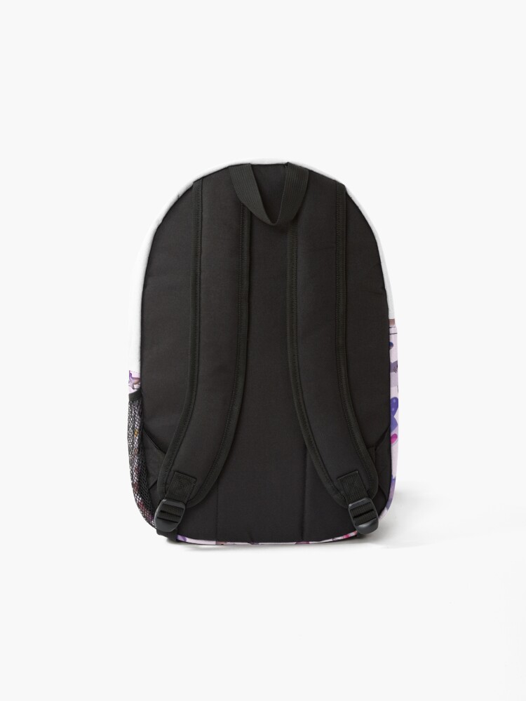 Alternate view of Shark day 2 - pastle Backpack
