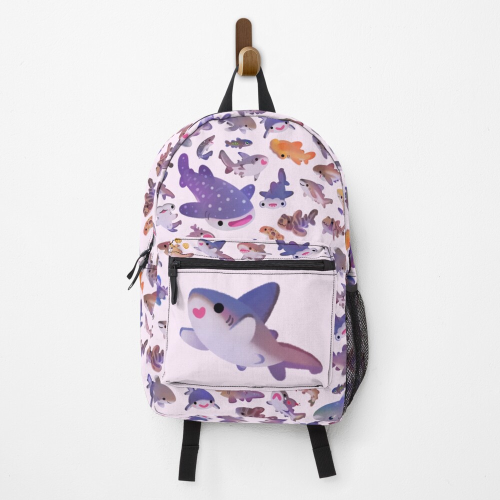Shark day 2 - pastle Backpack