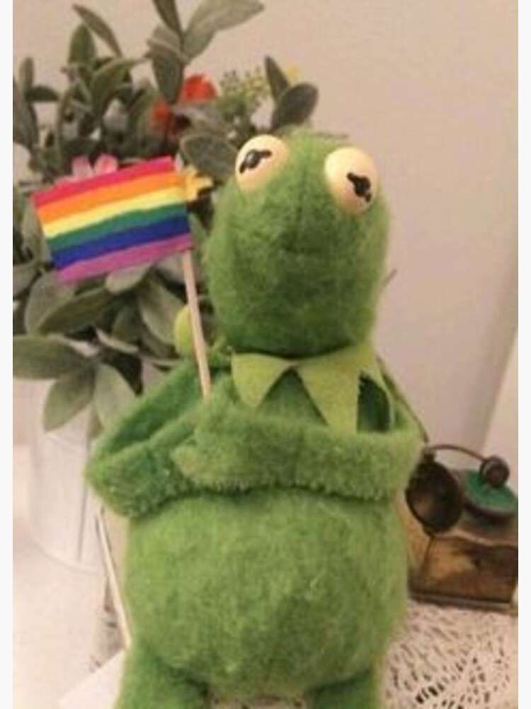 "gay kermit" Poster for Sale by atanalltimelow Redbubble