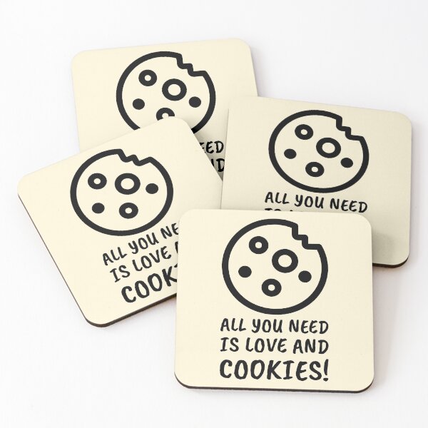 Item preview, Cute Cookie Baking Quote Nibble designed and sold by Telle Garcia.