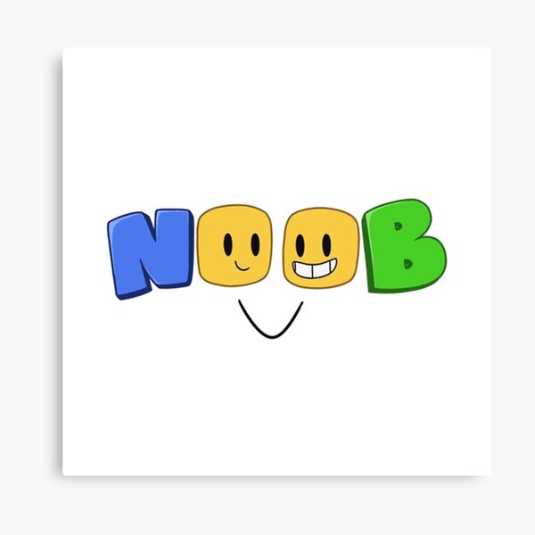 Noob Roblox Memes Canvas Prints for Sale