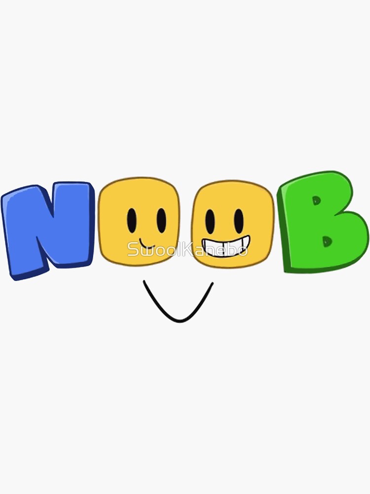 Noob Roblox Sticker - Noob Roblox Roblos - Discover & Share GIFs