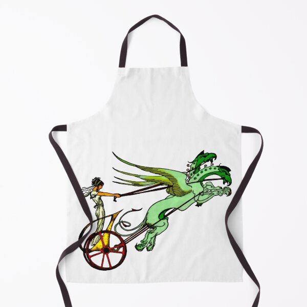 Item preview, The Medea's Chariot Drawn by Dragons designed and sold by PictureNZ.