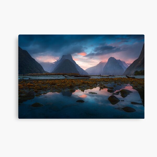 Milford Sunset Canvas Print