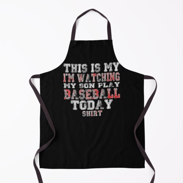 Item preview, This Is My I'm Watching My Son Play Baseball Today Shirt designed and sold by nikkidawn74.