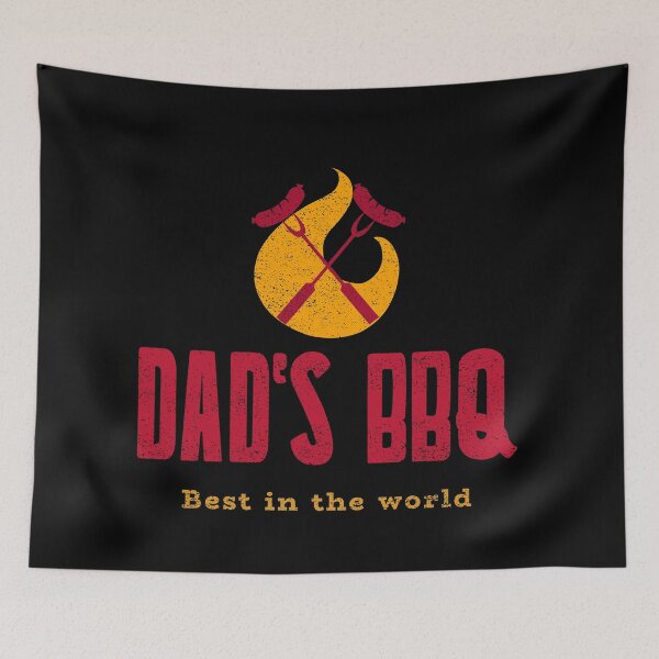 Item preview, Dad's BBQ Best in the World designed and sold by NerdySherds.