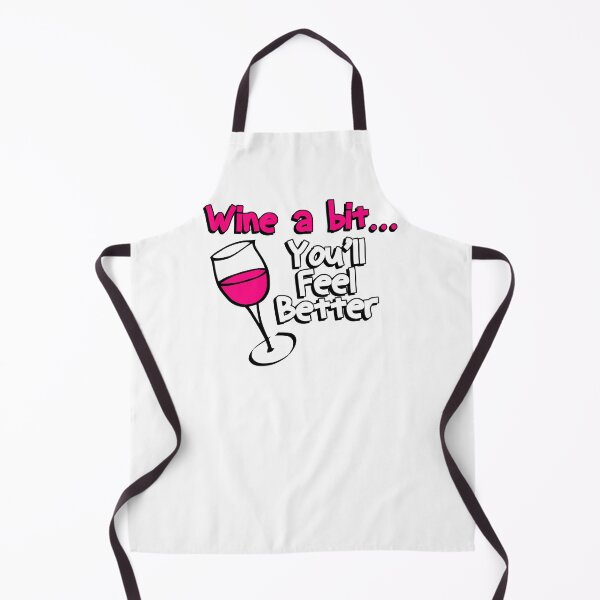 Item preview, Wine a Bit You'll Feel Better Funny WIno Novelty designed and sold by nikkidawn74.