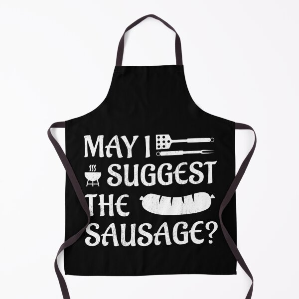 Item preview, May I suggest the Sausage? designed and sold by NerdySherds.