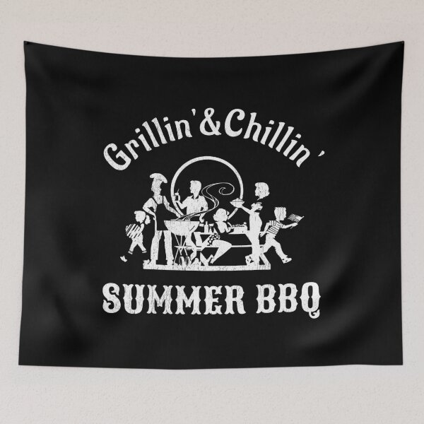 Item preview, Chillin' and Grillin' Summer BBQ designed and sold by NerdySherds.
