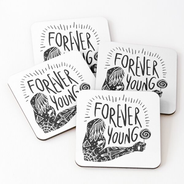 Item preview, forever young designed and sold by LynksArts.