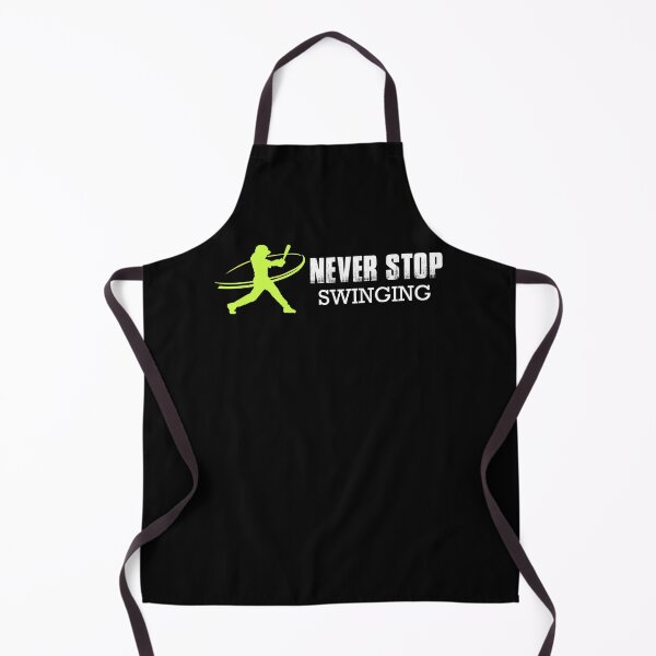 Item preview, Never Stop Swinging Fastpitch Softball Hitter Player design designed and sold by nikkidawn74.